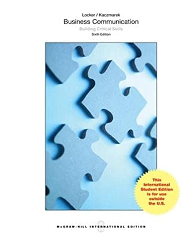 Stock image for Business Communication: Building Critical Skills for sale by GF Books, Inc.