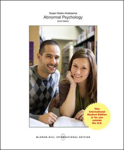 Stock image for Abnormal Psychology for sale by Books Unplugged