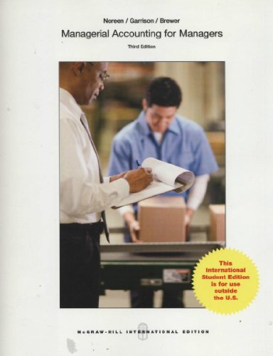 9781259060731: Managerial Accounting for Managers