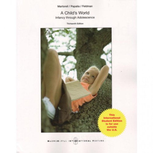 Stock image for A Child's World: Infancy Through Adolescence for sale by HPB-Red