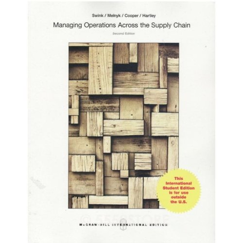 9781259060908: Managing Operations Across the Supply Chain (Int'l Ed)