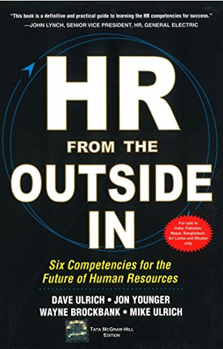 9781259061059: Hr From The Outside In: Six Competencies For The Future Of Human Resources