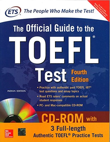9781259061097: Official Guide to the TOEFL Test With CD-ROM, 4th Edition (Official Guide to the Toefl Ibt) 4th by Educational Testing Service (2012) Paperback