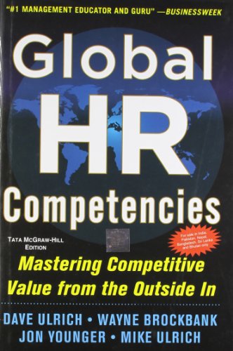 9781259064531: Global HR Competencies : Mastering Competitive Value from the Outside In