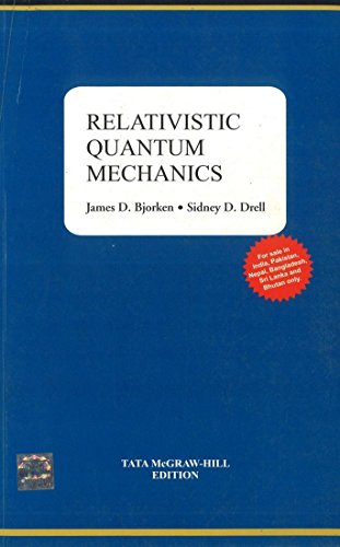 Stock image for Relativistic Quantum Mechnaics (Pb 2013) for sale by medimops