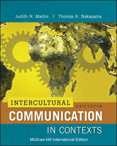 9781259071454: Intercultural Communication in Contexts (Int'l Ed)