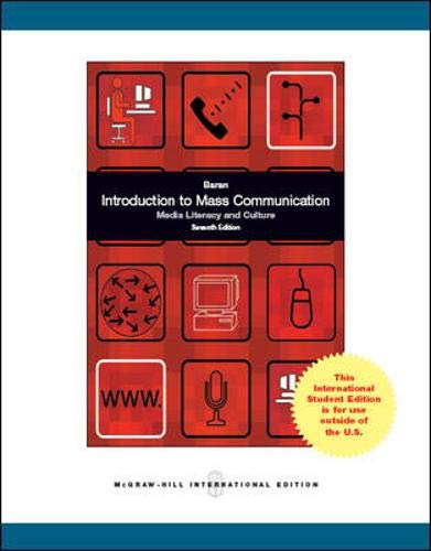 9781259071546: Introduction to Mass Communication: Media Literacy and Culture Updated Edition (Int'l Ed)