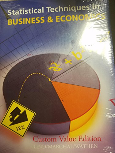Beispielbild fr Statistical Techniques in Business and Economics zum Verkauf von WorldofBooks