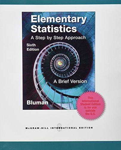 9781259071881: ELEMENTARY STATISTICS:A BRIEF [Paperback] [Jan 01, 2012] BLUMAN