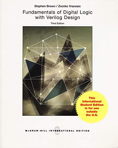 Imagen de archivo de Fundamentals of Digital Logic With Veril a la venta por Front Cover Books