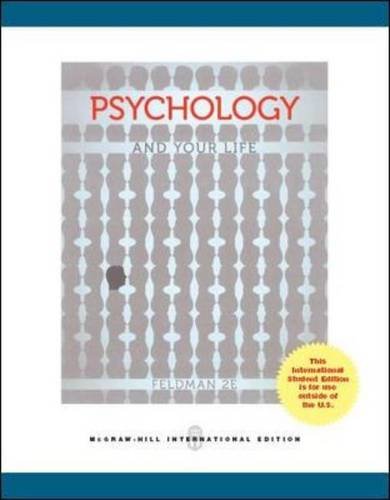 9781259072550: Psychology and Your Life (Int'l Ed)