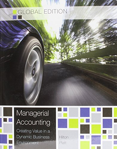 9781259073649: Managerial Accounting (Global Ed)