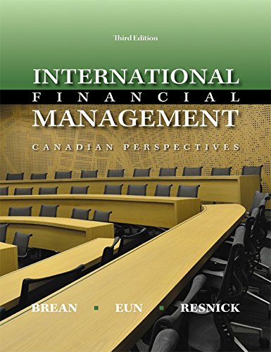Beispielbild fr International Financial Management : Canadian Perspectives zum Verkauf von Better World Books