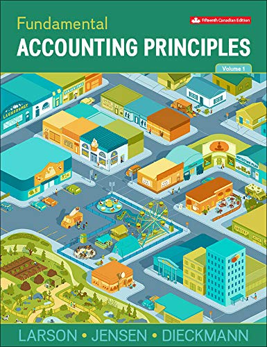 9781259087271: McGraw-Hill Ryerson Principios de contabilidad fundamentales, volumen 1 (tapa blanda)