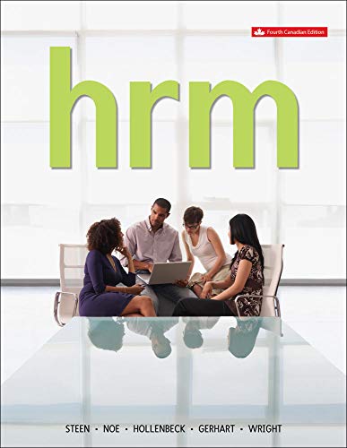 Beispielbild fr Human Resource Management - FORTH CANADIAN EDITION zum Verkauf von Better World Books
