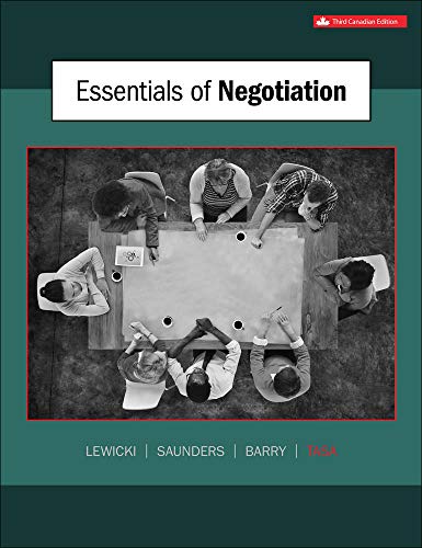 Stock image for Essentials of Negotiation for sale by ThriftBooks-Dallas