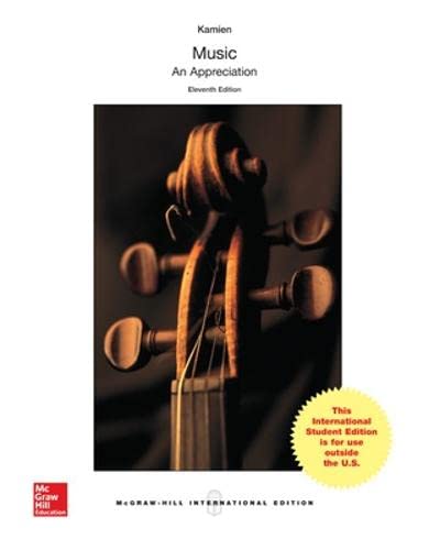 9781259094897: Music: An Appreciation (Int'l Ed)