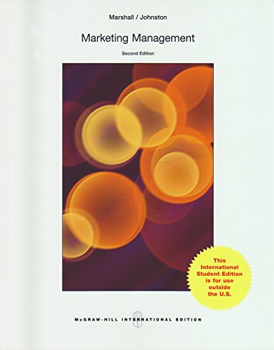 9781259094972: Marketing Management (Int'l Ed) (COLLEGE IE OVERRUNS)