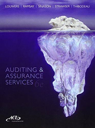 Beispielbild fr Auditing and Assurance Services zum Verkauf von Books Unplugged