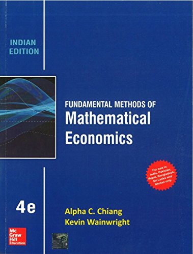 9781259097348: Fundamental Methods of Mathematical Economics