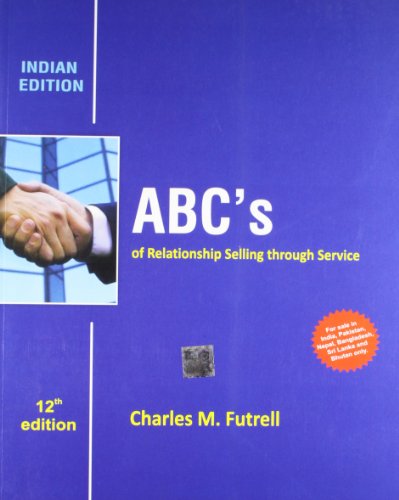 Imagen de archivo de ABC's of Relationship Selling through Service a la venta por Books Unplugged