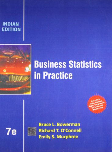 Stock image for Business Statistics in Practice for sale by Irish Booksellers