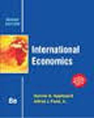 Beispielbild fr International Economics zum Verkauf von GF Books, Inc.