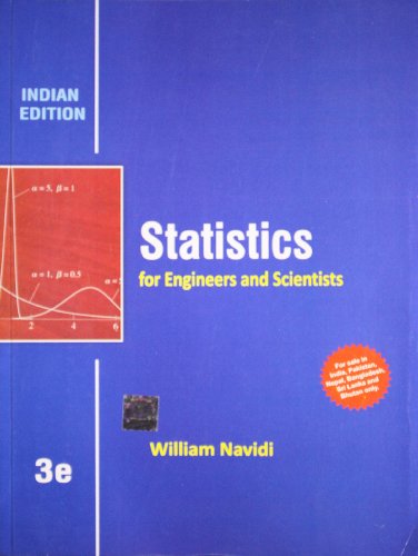 9781259098451: Statistics for Engineers and Scientists, 3rd ed.