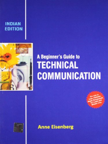 9781259098628: Beginners Guide To Technical Communication