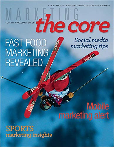 Imagen de archivo de Marketing: the Core with Connect PPK a la venta por Better World Books: West