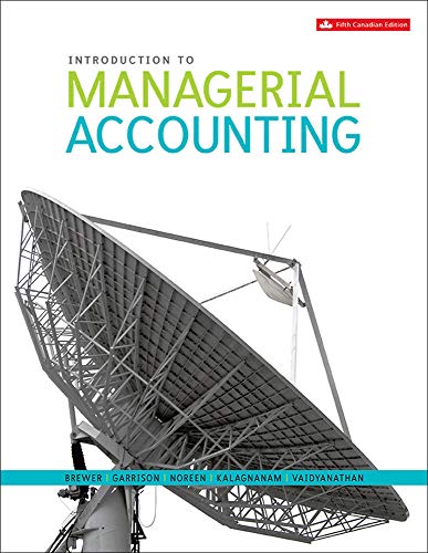 Imagen de archivo de Introduction to Managerial Accounting a la venta por Better World Books: West