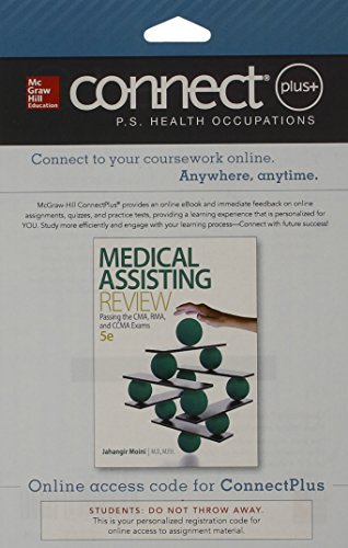 Stock image for Connect 2-Semester Access Card for Medical Assisting Review: Passing the CMA, RMA, and CCMA Exams for sale by One Planet Books