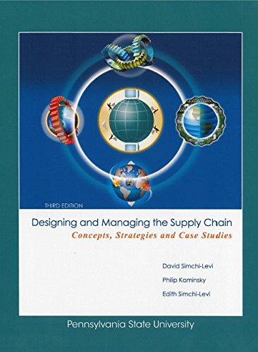 Stock image for Designing and Managing the Supply Chain (3rd International Edition) for sale by ThriftBooks-Dallas