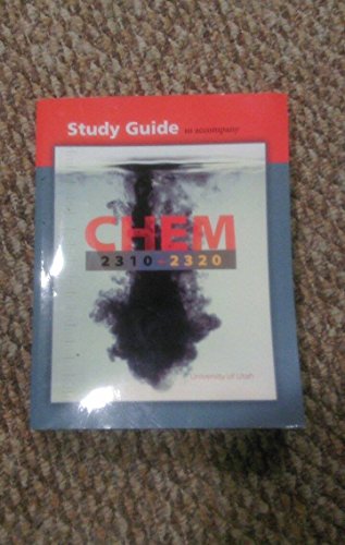 9781259118609: Study Guide to Accompany Chem 2310-2320