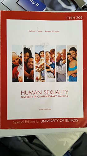 Stock image for Human Sexuality: Diversity in Contemporary America - University of Illinois Edition for CHLH 206 for sale by HPB-Red