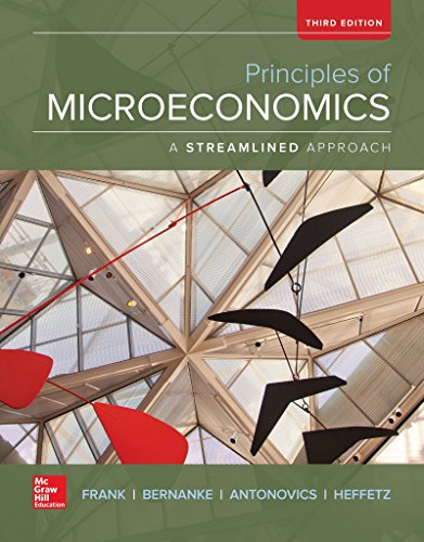 Imagen de archivo de Principles of Microeconomics, A Streamlined Approach (The McGraw-Hill Series in Economics) a la venta por GoodwillNI