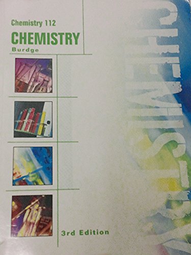 Stock image for Chemistry (Chemistry 112) for sale by BookHolders