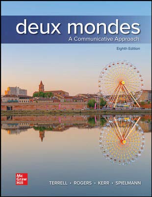 Imagen de archivo de Deux Mondes 8th edition a la venta por TEXTBOOKNOOK