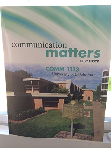 Imagen de archivo de Communication Matters a la venta por HPB-Red