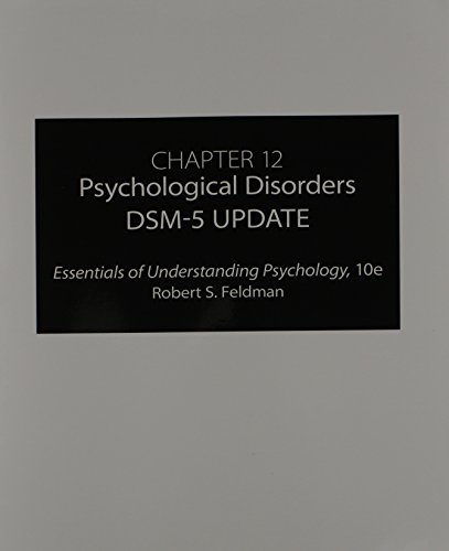 Beispielbild fr Chapter 12 Psychological Disorders DSM-5 Update zum Verkauf von Better World Books