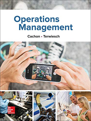 Imagen de archivo de Operations Management, 1e (Mcgraw-hill Education Operations and Decision Sciences) a la venta por BooksRun