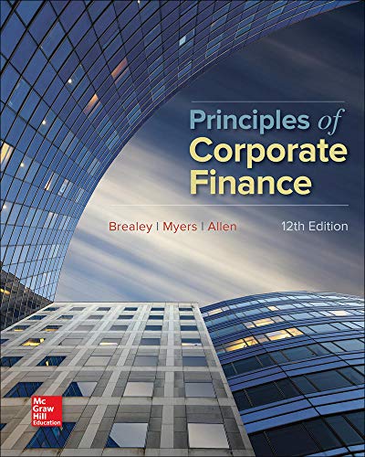 Stock image for Principles of Corporate Finance (Mcgraw-hill/Irwin Series in Finance, Insurance, and Real Estate) for sale by gwdetroit