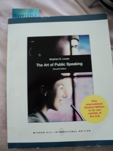 9781259151712: The Art of Public Speaking: 11th Edition