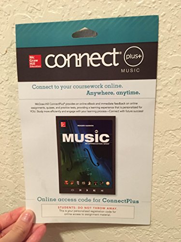 9781259154744: Connect 1-Semester Access Card for Music, Brief