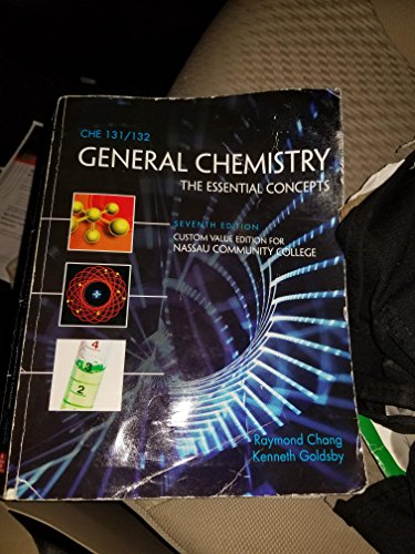 Stock image for General Chemistry the Essential Concepts Seventh Edition (Custom Value Edition for Nassau Community College) with CONNECTPLUS access code for sale by SecondSale