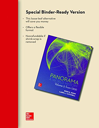 9781259156861: Panorama: A World History: from 1300: 2