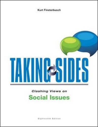 Stock image for Taking Sides: Clashing Views on Social Issues for sale by Books of the Smoky Mountains