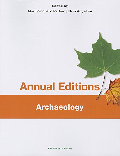 Stock image for Annual Editions: Archaeology, 11/e for sale by SecondSale