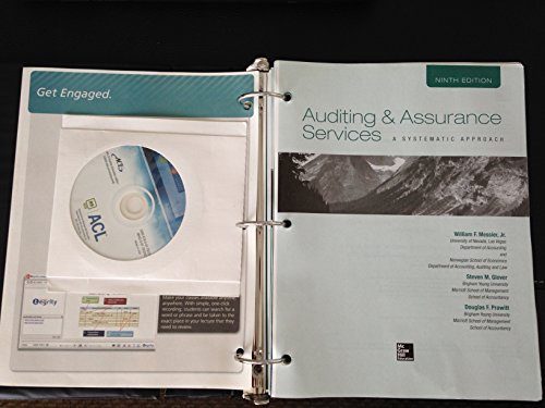 Imagen de archivo de Auditing and Assurance Services A Systematic Approach a la venta por TextbookRush