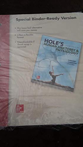 9781259168987: Loose Leaf Version for Hole's Essentials of Human Anatomy & Physiology with Connect Access Card